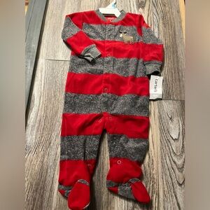 2 for $5 Carter’s Moose Footsie Pajamas